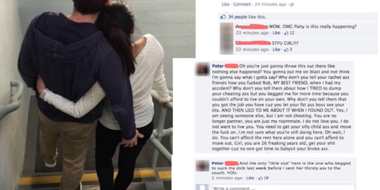 This Girl Accused Her Boyfriend Of Cheating On FB, But She Was The One Who Ended Up Owned