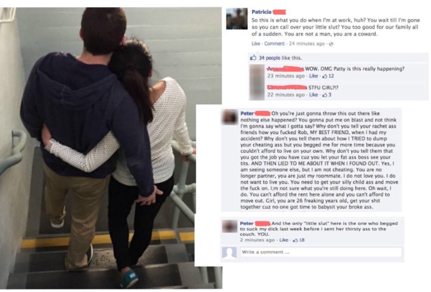 This Girl Accused Her Boyfriend Of Cheating On FB, But She Was The One Who Ended Up Owned