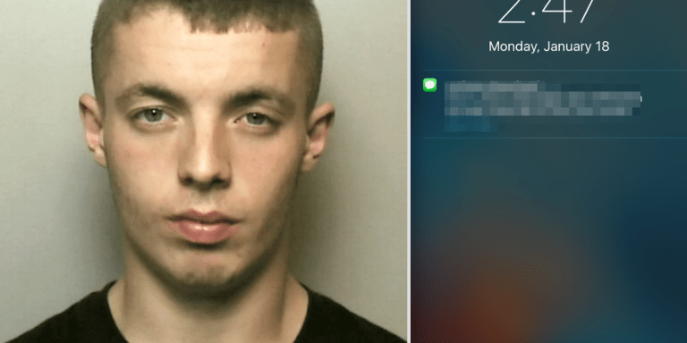 This Guy Found A Text From Another Guy On His Ex’s Phone And Nearly Blinded Her While In A Jealous Rage