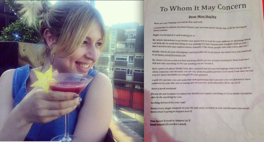 This Woman Had Her Lost Purse Returned To Her, But She Wasn’t Expecting The Creepy Message Inside