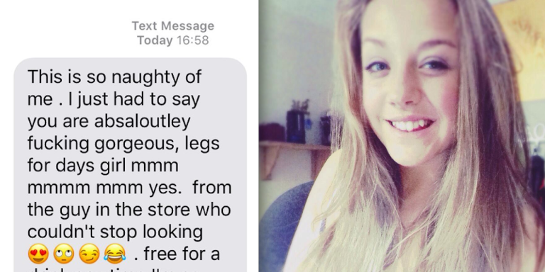 An Employee Stole A School Girl’s Number From His Store Database To Send Her These Creepy Texts