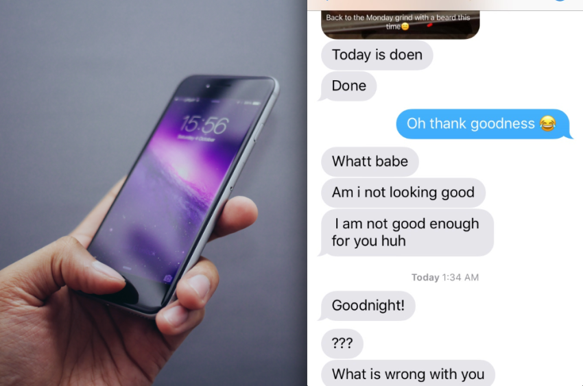 How This Guy Responded When His GF Didn’t Text Back Quick Enough Is Why He’s Now Her Ex