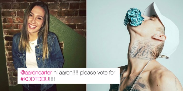 Aaron Carter Got Into A Twitter War With A Sorority Girl And Proved That 2017 Is The Worst