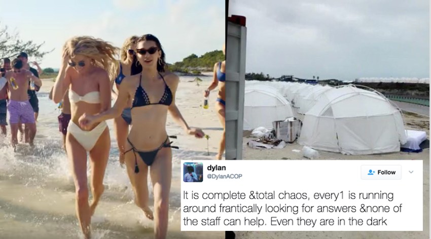 This $12,000 Luxury Festival Turned Into The Modern Day Hunger Games When Attendees Got Stranded On A Remote Island