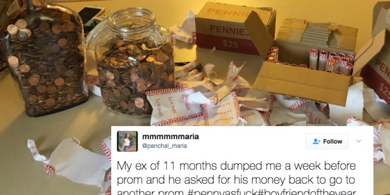 This Girl Got The Ultimate Revenge On Her Ex After He Dumped Her A Week Before Prom And Asked For His Money Back