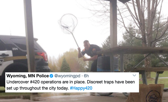 This Police Department Devised The Perfect Plan To Catch Stoners On 4/20