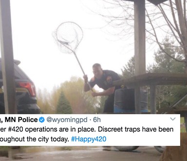 This Police Department Devised The Perfect Plan To Catch Stoners On 4/20