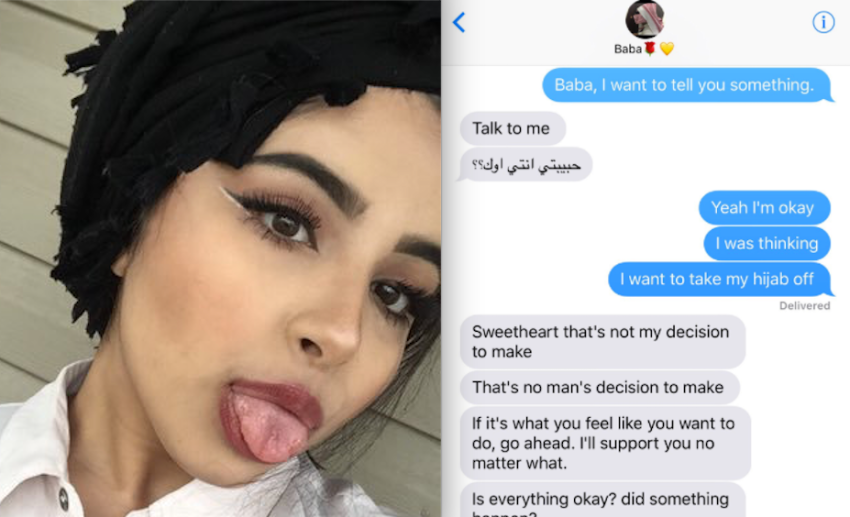This Teen Texted Her Dad She Wanted To Take Off Her Hijab To See How He’d React And His Response Was Heartwarming