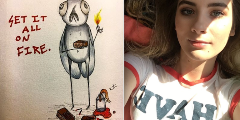 This Teen Depicts Her Life With Schizophrenia Through Art And The Result Is Breathtakingly Haunting