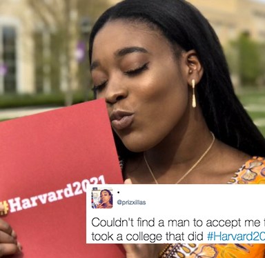This Teen Couldn’t Find A Date To Prom So She Took Her Harvard Acceptance Letter Instead