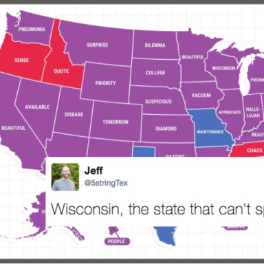 Google Tweeted Out A Map Of The Most Misspelled Word In Each State And It’s Hilariously Cringeworthy