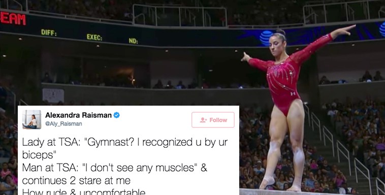 This Three-Time Gold Medal Gymnast Was Body-Shamed At The Airport And People On Twitter Had The Perfect Comebacks