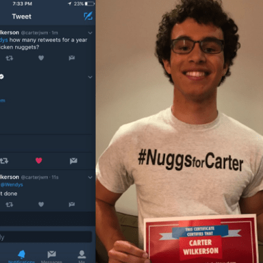 Wendy’s Finally Gave This Man Free Nuggets After He Broke The World Record For The Most Retweets Ever