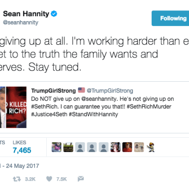 The Murder Conspiracy Theory Fox News’ Sean Hannity Just Won’t Let Go Of (Because Facts Lie?)