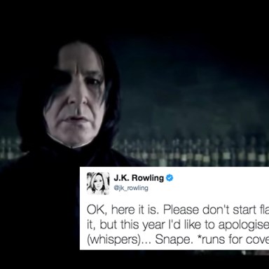 JK Rowling Just Apologized For Snape’s Death On Twitter And People Don’t Know How To Feel About It