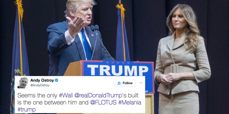 Melania Trump Just Liked A Tweet Roasting Her Relationship With Donald, So Maybe She Hates Him Too