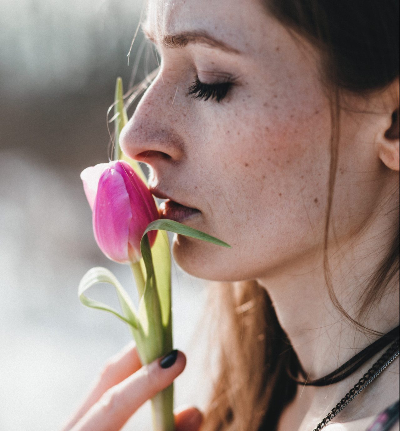 woman mourning over death