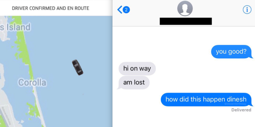 This Guy Was Waiting For His Uber When He Noticed Something Weirdly Hilarious About His Driver