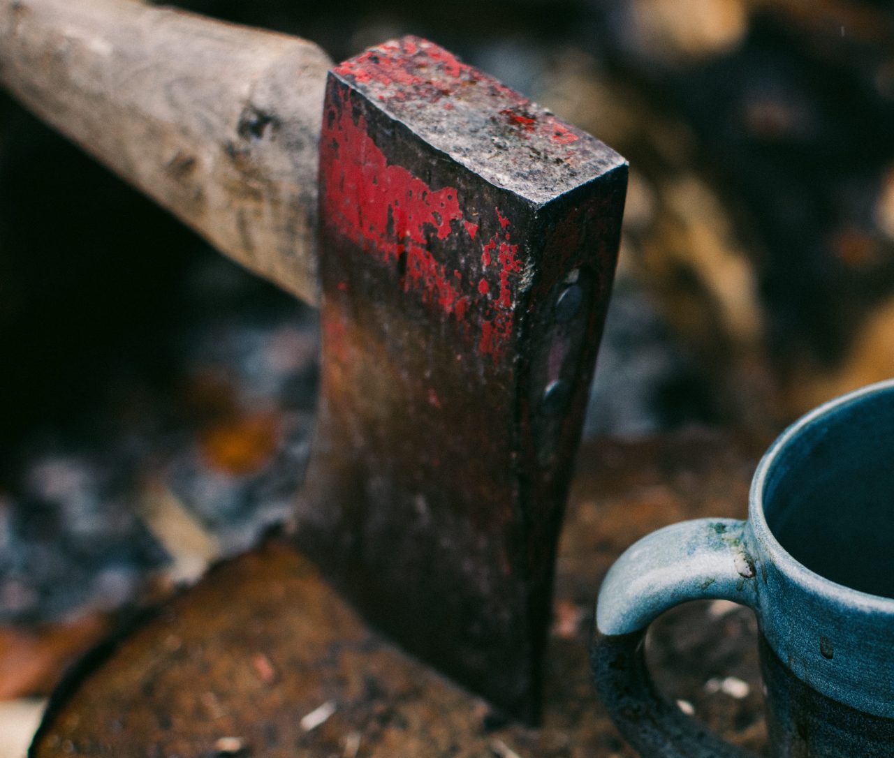 axe that caused a gory death