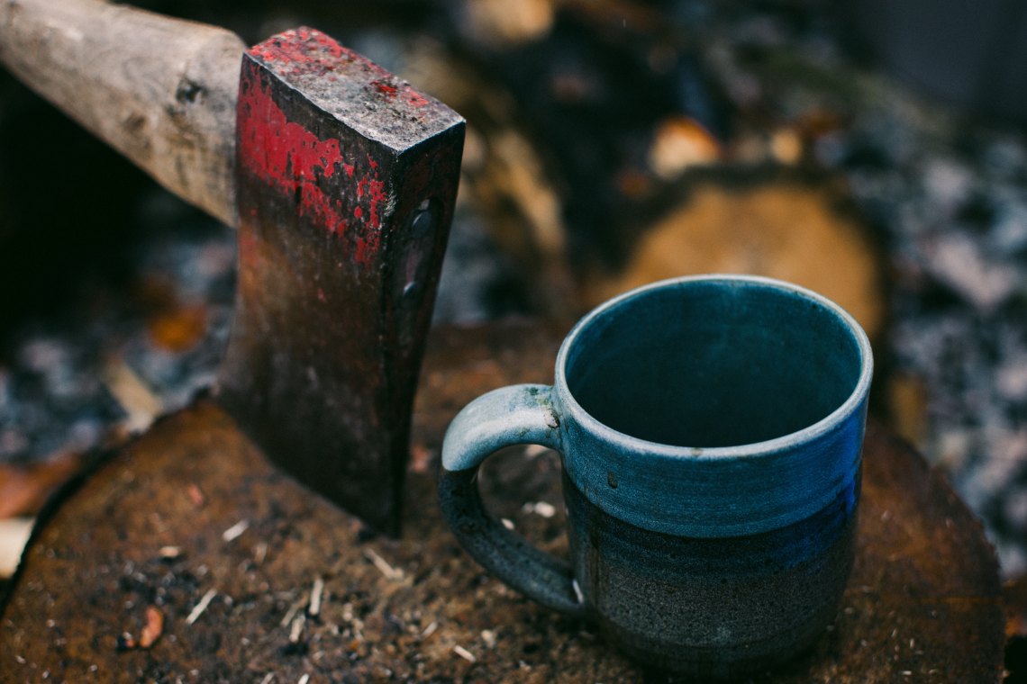 axe that caused a gory death 