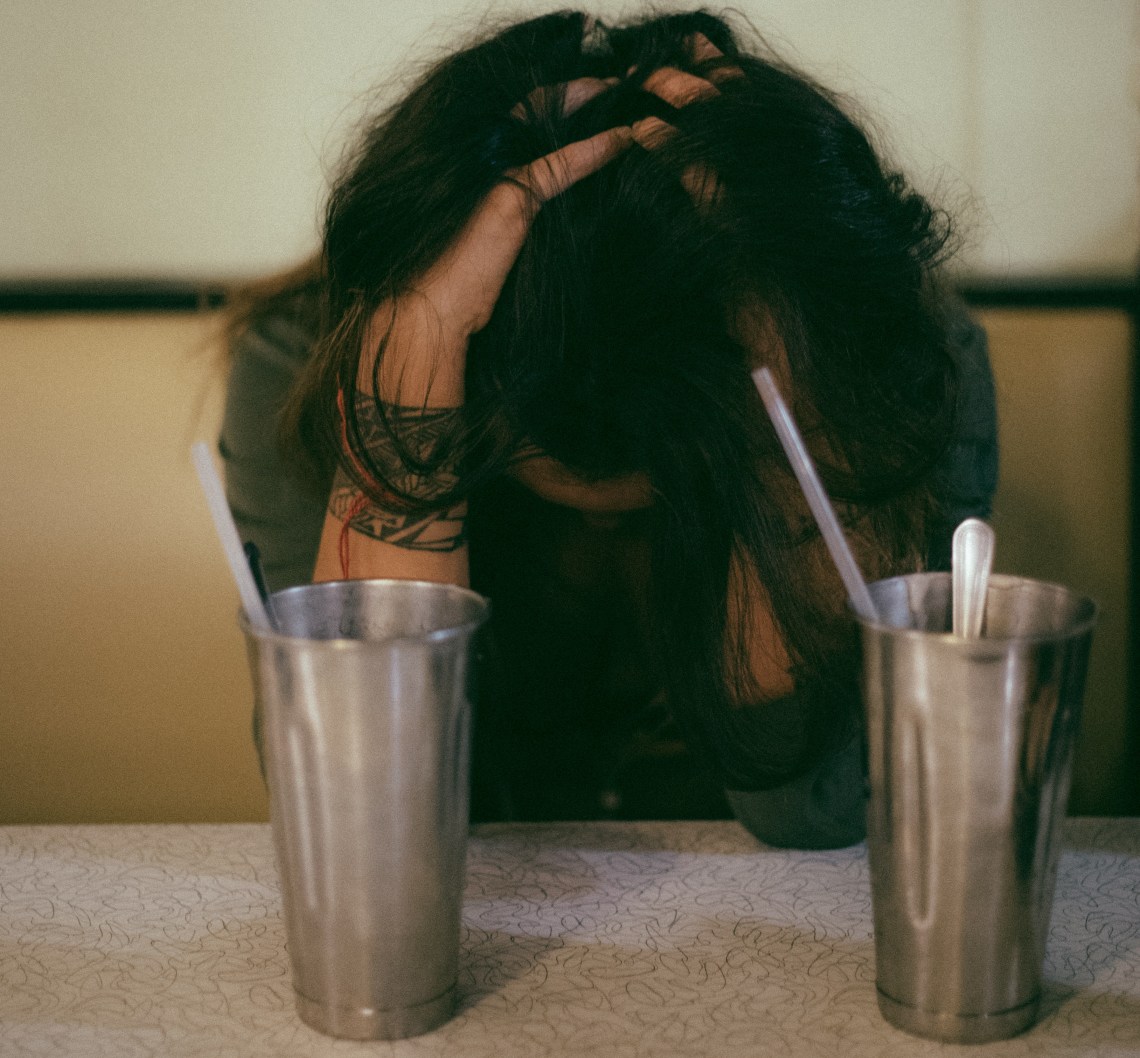 the love you deserve, sad woman