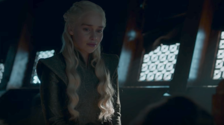 Danaerys in season seven of Game of Thrones
