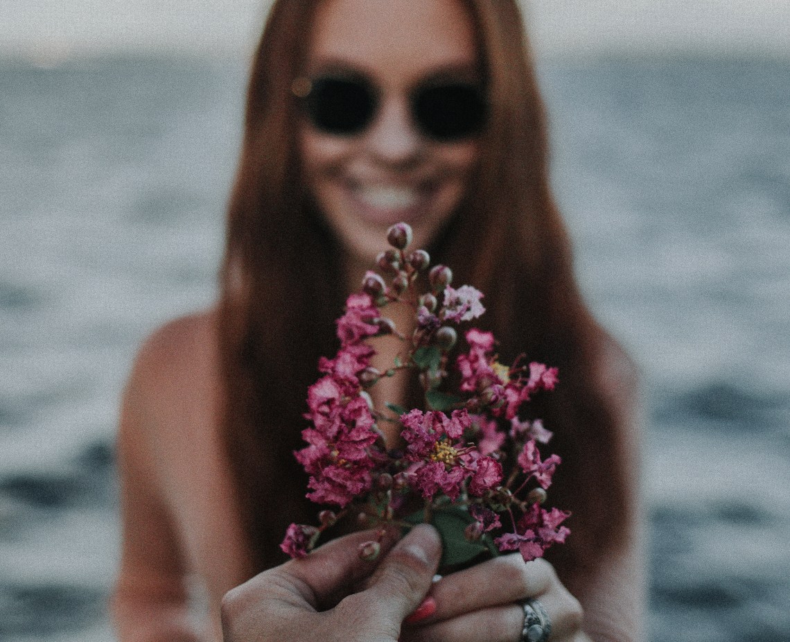 girl with flowers, stop doing these things