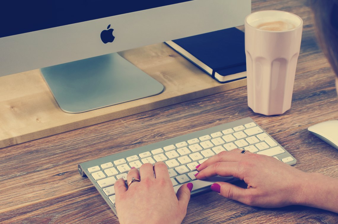Entrepreneur working