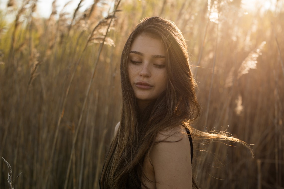 A disappointed girl