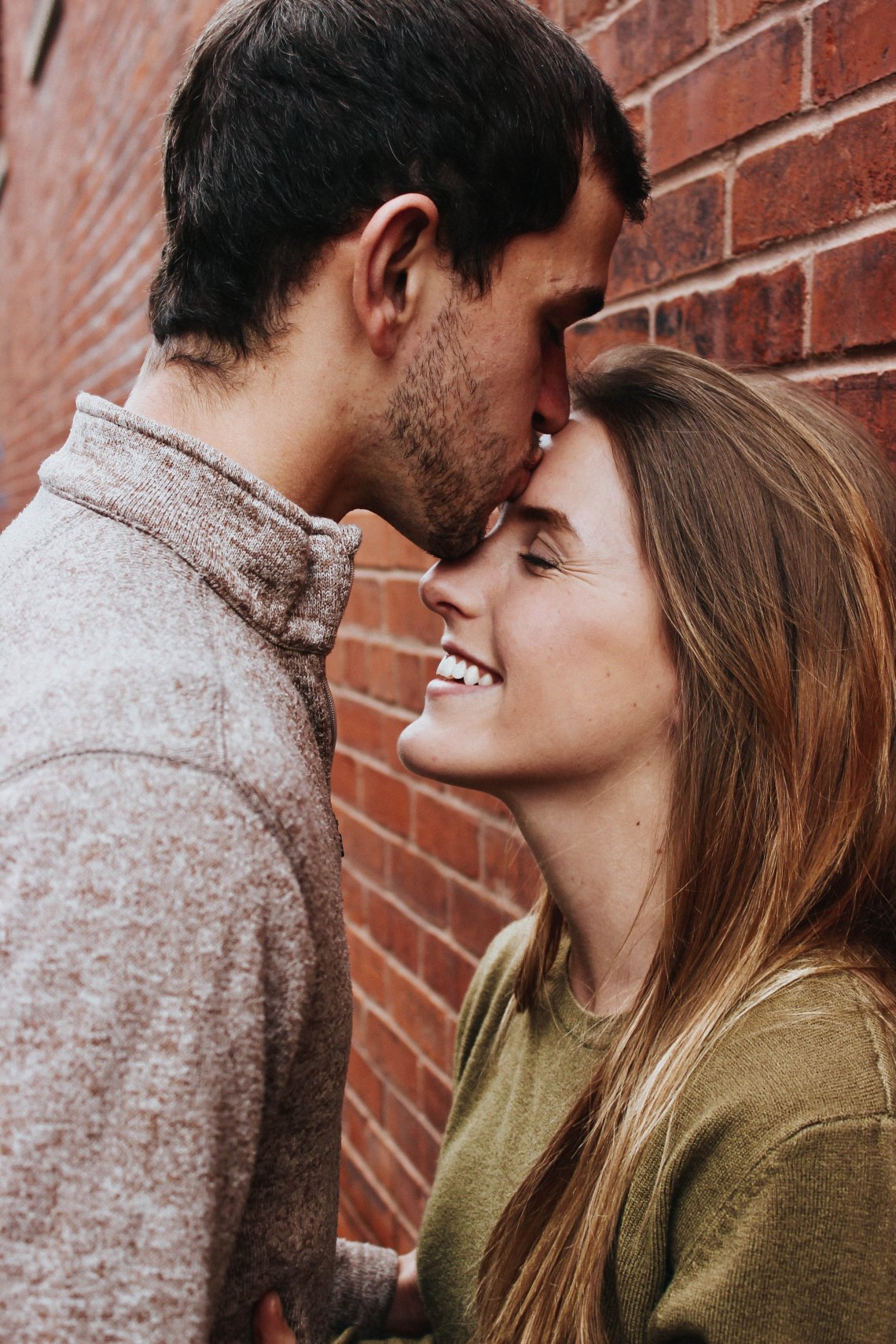 Girl with her forever person