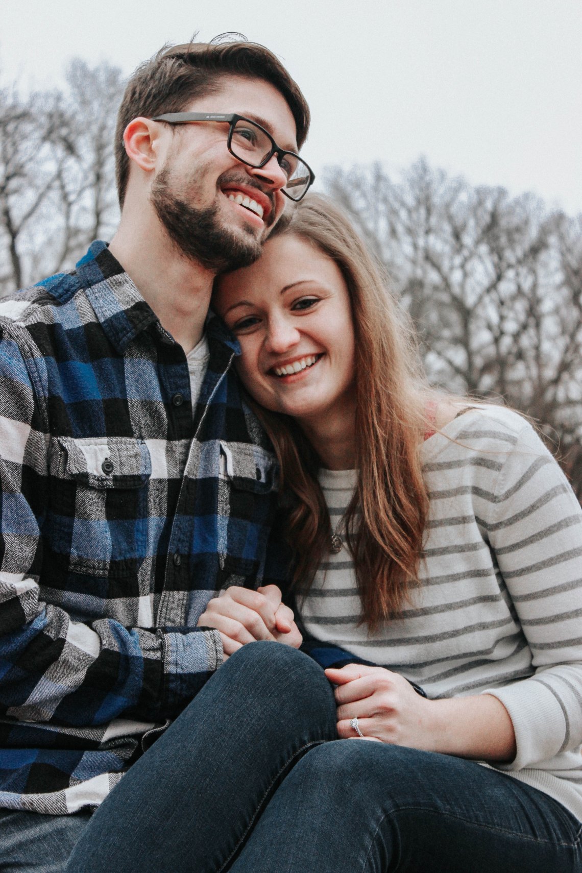 Girl and boy dating