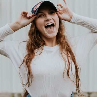 Girl who feels alive