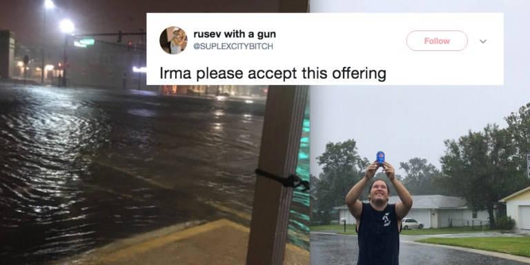 This Man’s Tweet About Hurricane Irma Went Viral For The Most Hilarious Reason