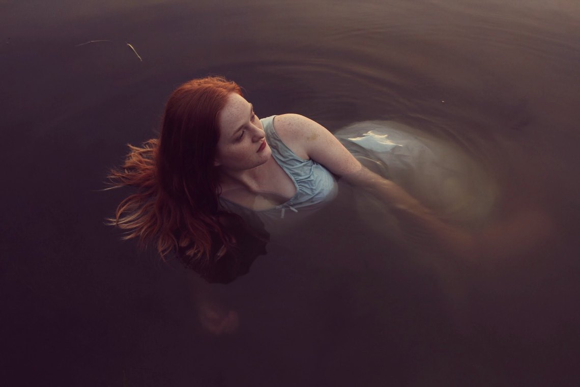 girl in water