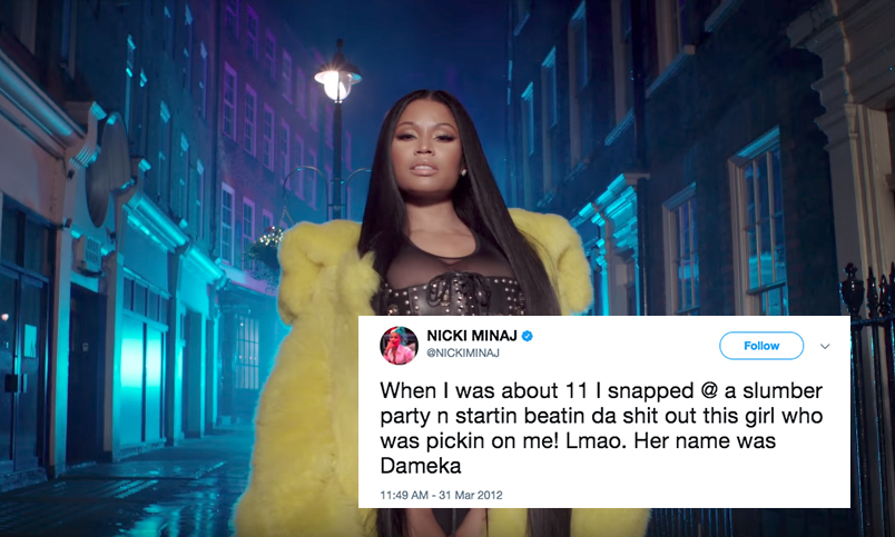 nicki minaj twitter suspended