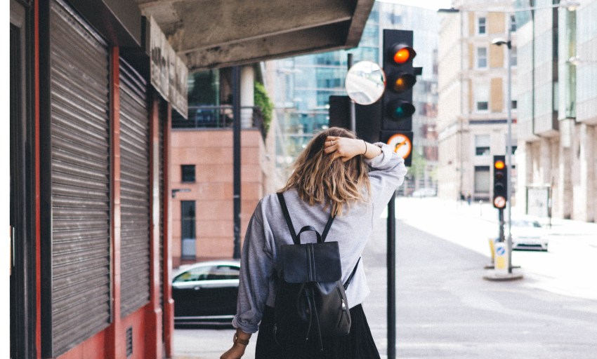 girl walking away, finding healing, it's okay to walk away, girl on the street