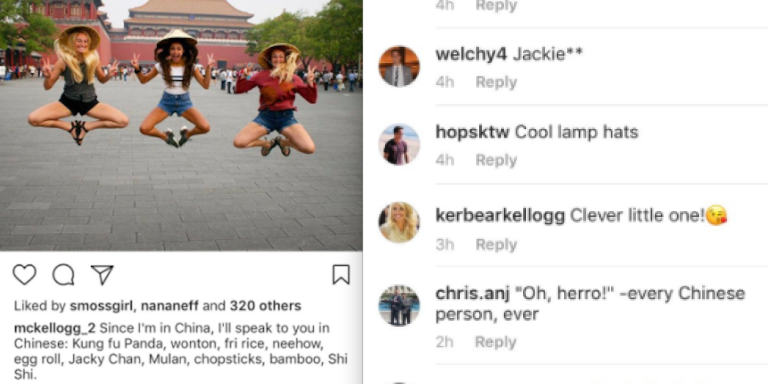 This Girl Made A Racist Instagram Post About Her Trip To China And People Are So Fucking Done With Her