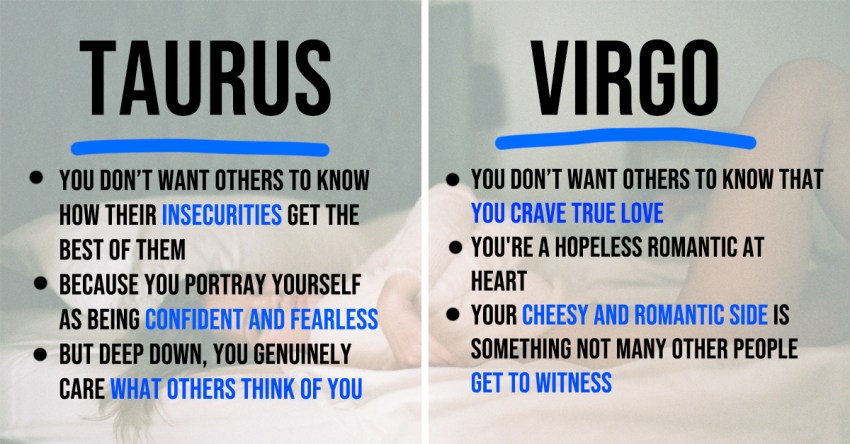 The Personality Trait You Hide From The Rest Of The World, Based On Your Zodiac Sign