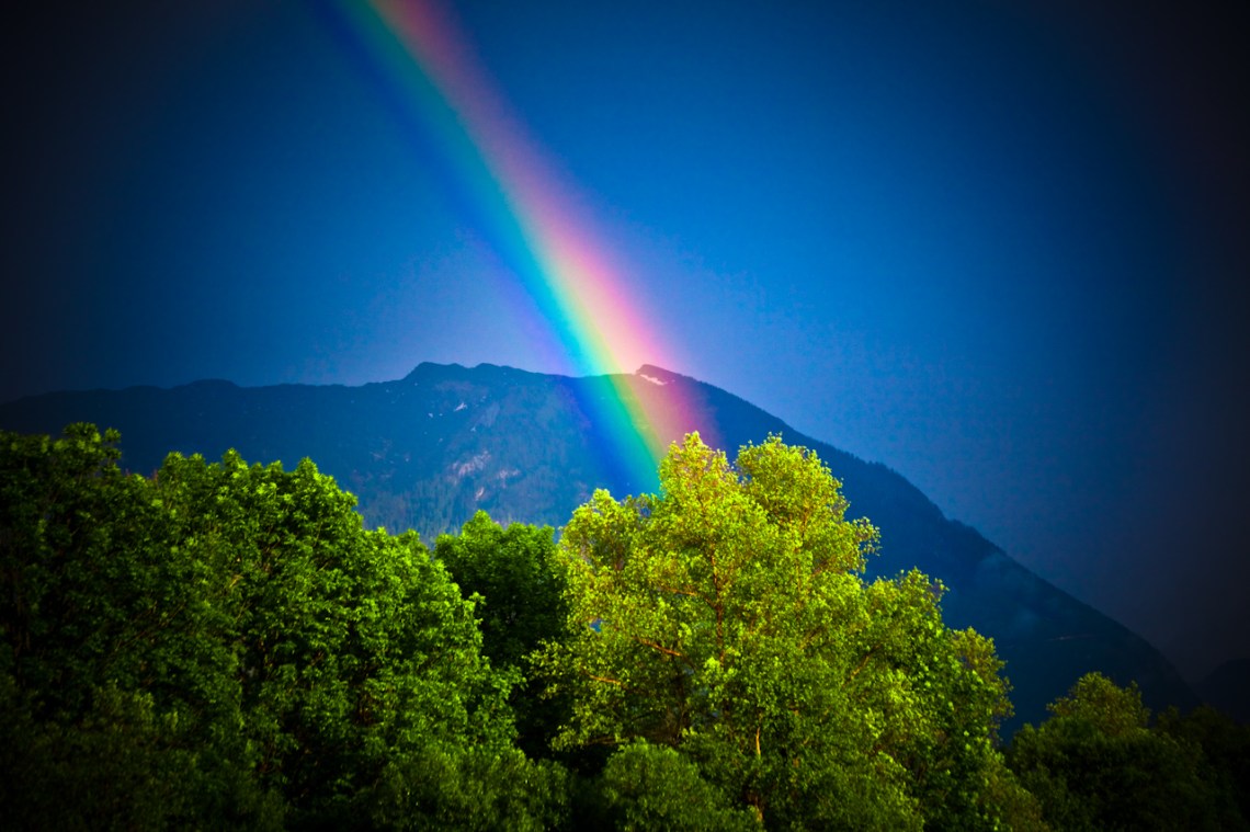 The Most Beautiful Rainbows Come After The Worst Storms