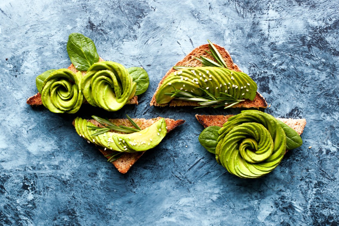 Avocado toast that probably isn't low-fat or diet