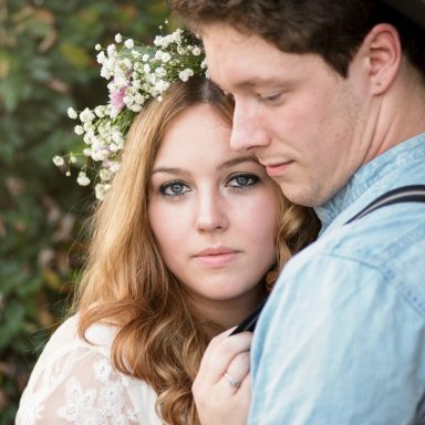 A couple in a serious relationship