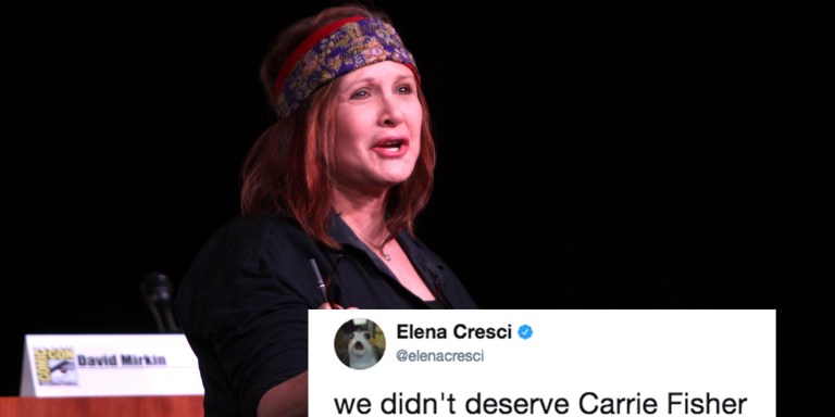 Carrie Fisher Acted Out Against Sexual Assault In Such A Badass Way That Even Princess Leia Would Be Proud