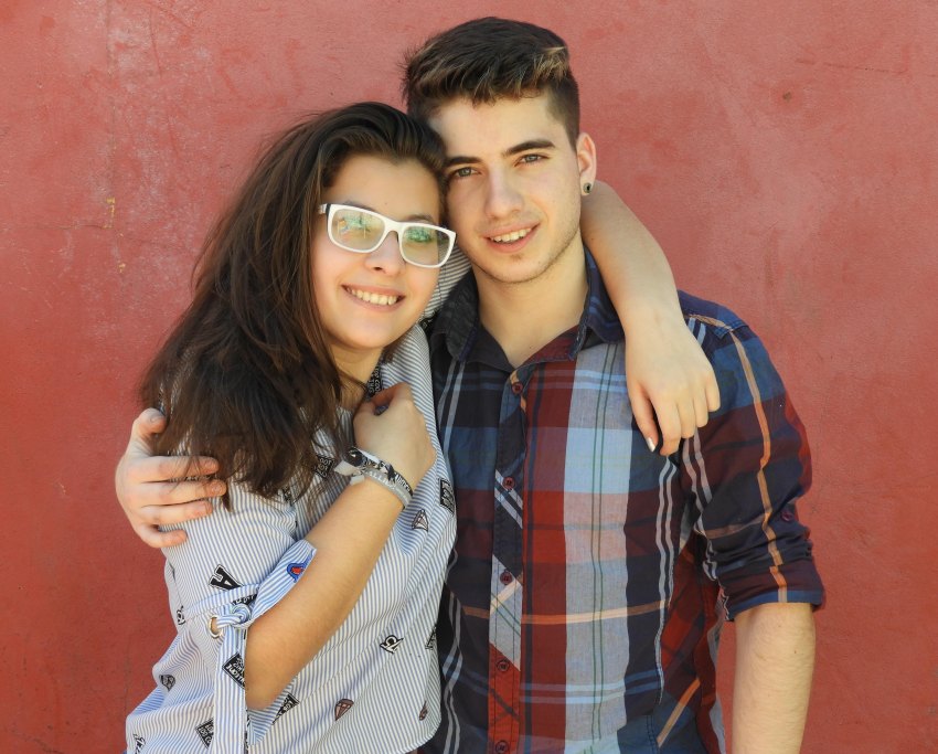 A couple in love