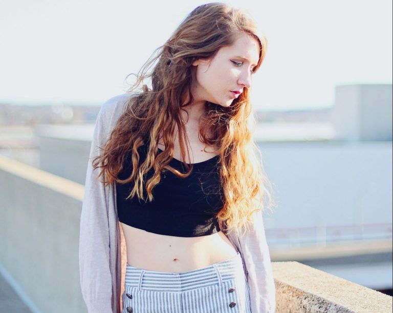 Girl who cares what others think