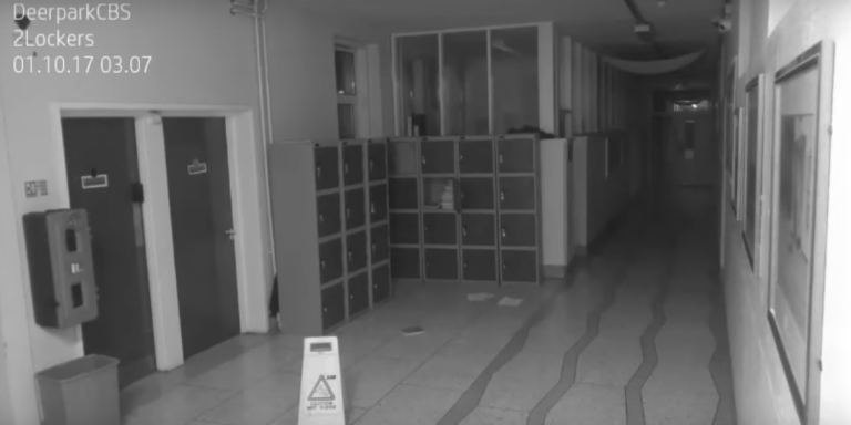 This School’s Security Camera Caught A Violent ‘Ghost’ On Tape And It’s Honestly Terrifying