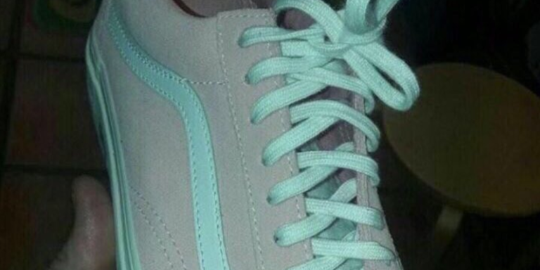 People Can’t Decide If This Shoe Is Pink And White Or Grey And Teal And It’s Like ‘The Dress’ All Over Again