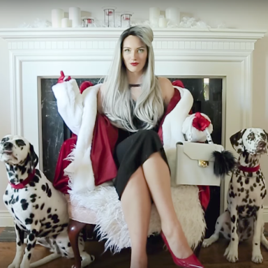 TheSorryGirls Youtube Makeup Tutorial for Cruella De Vil