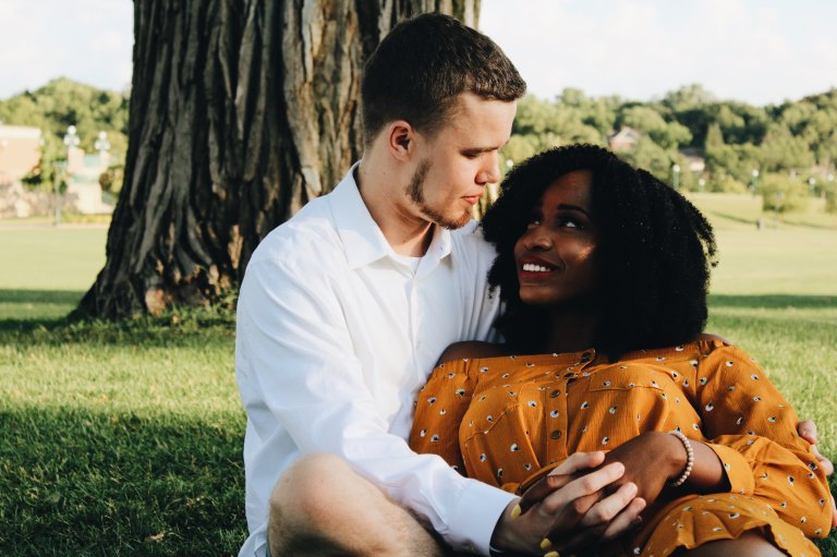 happy interracial couple, happy couple, love quotes, quotes about love