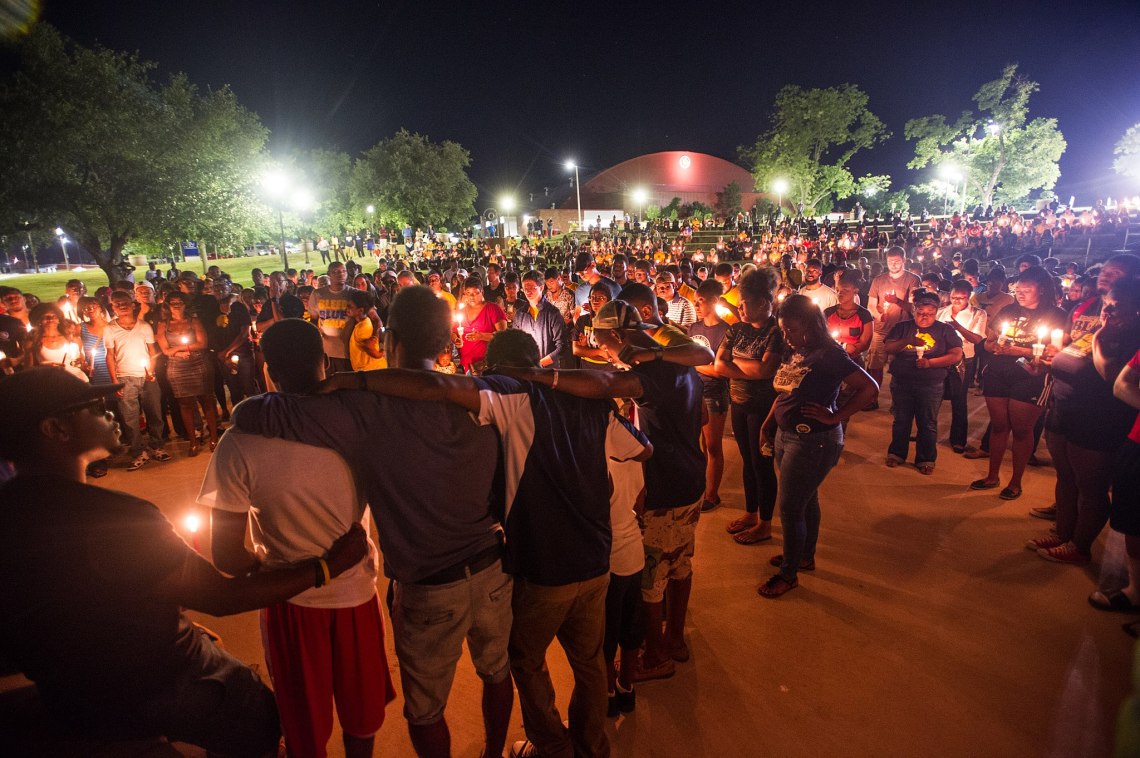 Candlelight Vigil In Texas For The Sutherland Springs Massacre