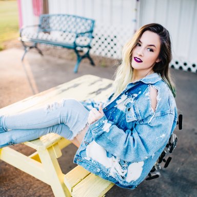 girl in jeans